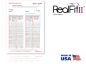 Preview: RealFit™ II snap - Bagues, M. sup., combin. double (dent 17, 16)  Roth .022"