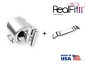 Preview: RealFit™ II snap - Bagues, M. inf., combin. simple (dent 47)  Roth .018"