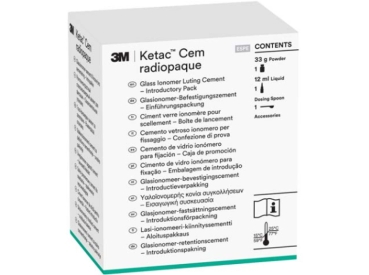 3M™ Ketac Cem™, Ciment de bagues, durcissement chimique, KIT