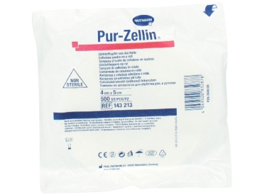 Pur-Zellin 4x5cm unster. 500 pcs. Rl