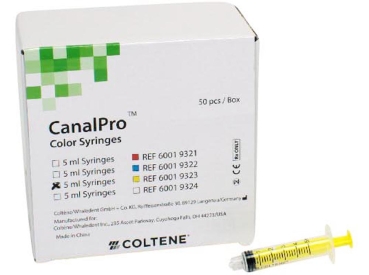 Canalpro color Syringes 5ml jaune 50pcs