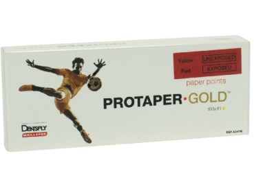 Embouts en papier ProTaper Gold F1 180pcs