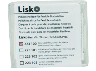 Lisko disques de polissage fin blanc 10pc
