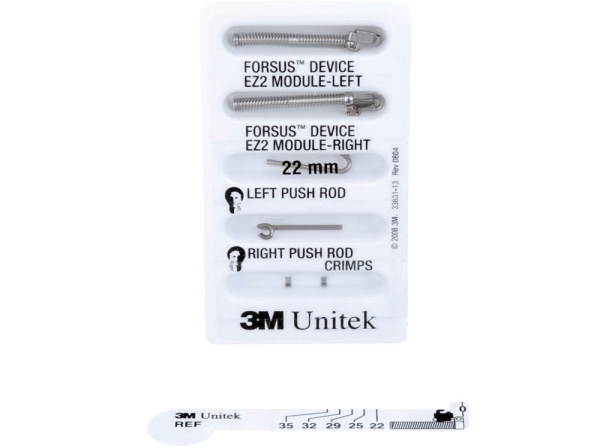 Forsus™, Dispositif de correction de classe II, Module EZ2, 1-Patient-Kit, Push Rod X-Large (35 mm)
