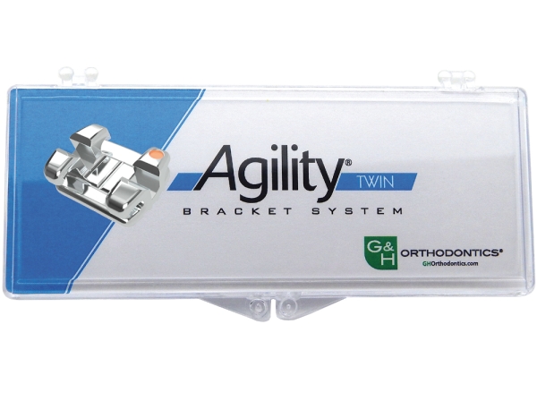 Agility™ TWIN (Avant™ Standard), Brackets à l'unité, Roth .018"