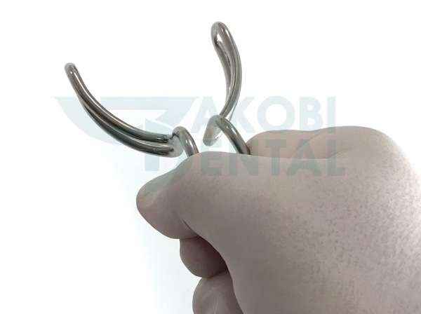 Ecarteur de vestibulaire flexible pour maxillaire & mandibule