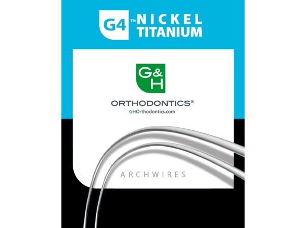 G4™ Nickel-titane SE (superélastique), Trueform™ I, RECTANGULAIRE