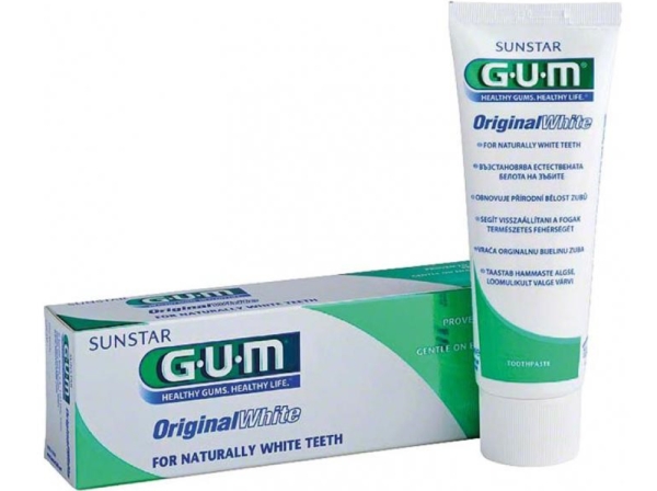 Dentifrice GUM Original white 6x75ml