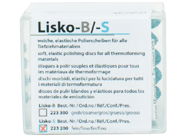 Lisko-S Disques de polissage turquoise 10p.