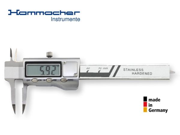 Digital Caliper, 145 mm (Hammacher)