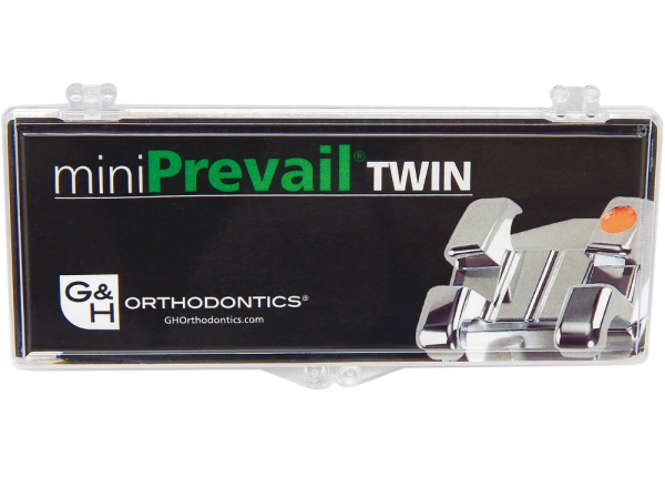 miniPrevail™ TWIN (miniPerform™), Kit (M. sup. / inf.  5 - 5), Roth .018"