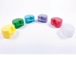 Boîtes d'orthodontie Quick Box, taille I, 5 couleurs assorties