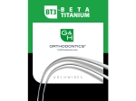 TitanMoly™ Bêta-titane "TMA*" (sans nickel), Universal Lingual, Extra-Large (extra-grand)