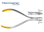 Pince coupe ligatures anguleé 15° (Hammacher)